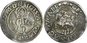 Sigismund II August, 3 Groschen Vilnius 1564 - L/LI