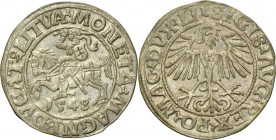 Sigismund II August, 1/2 Groschen Vilnius 1548 - LI/LITVA