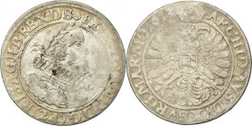 Silesia, Habsburg rule, Ferdinand II, 24 Kreuzer Glogau 1623 IIH - RARE R1