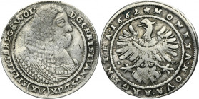 Silesia, Duchy of Brieg-Liegnitz-Wohlau, Christian, 15 Kreuzer Brieg 1662 - RARE R2