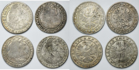Lot, Silesia, Duchy of Liegnitz-Brieg-Wohlau, 15 Kreuzer Brieg (4 pcs.)
