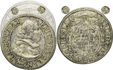Silesia, Duchy of Neisse, Friedrich Hessen, 15 Kreuzer Neisse 1680 - VERY RARE R4