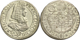 Silesia, Duchy of Neisse, Franz Ludwig von Pfalz-Neuburg, 15 Kreuzer Neisse 1693 LPH R1