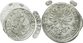 Silesia, Duchy of Oels, Karl Friedrich, 3 Kreuzer Oels 1708 CVL - UNLISTED