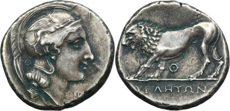 Greece, Lucania, Velia, Didrachm - EXTREMELY RARE Extremely rare Lucan didrachma...