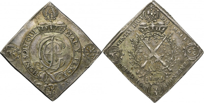 Germany, Saxony, Johann Georg IV, Thaler Klippe Dresden 1693 Issue was minted on...