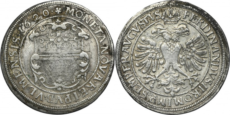 Germany, City of Ulm, Thaler 1620 Issue of the Free City of Ulm from 1620, with ...