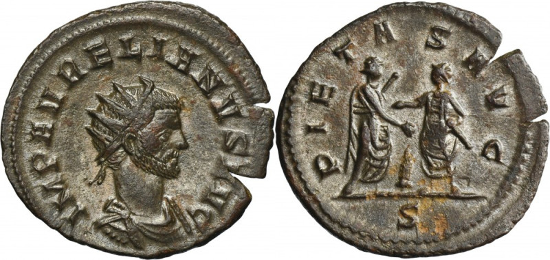 Roman Imperial, Aurelian, Antoninianus Roman Imperial Aurelian (270–275), Antoni...