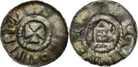 Germany, Saxony, Anonymous Saxon bishops, Cross denarius 10th/11th century