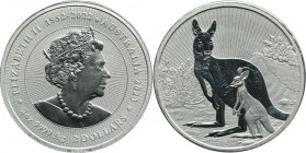 Australia, Elizabeth II, 2 Dollars Perth 2023 P - Kangaroo