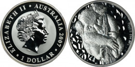 Australia, Elizabeth II, 1 Dollar Perth 2007 - Australian Koala