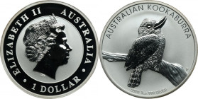 Australia, Elizabeth II, 1 Dollar Perth 2010 P - Kookaburra