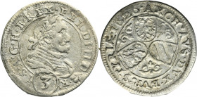 Austria, Ferdinand II, 3 Kreuzer Graz 1626