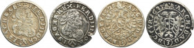 Lot, Austria, Ferdinand II, 3 Kreuzer Wien (2 pcs.)