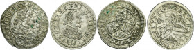 Lot, Austria, Ferdynand II, 3 Kreuzer (2 pcs.)