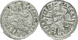Austria, Leopold I, 1 Kreuzer 1700 Graz
