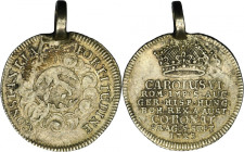 Austria, Karl VI, Coronation token Prague 1723