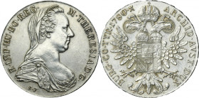 Austria, Maria Theresa, Thaler Wien 1780 SF - RESTRIKE