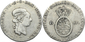 Germany, Duchy of Schleswig-Holstein, Christian VII, 1 Speciesthaler = 60 Schilling Courant Altona 1795 MF