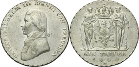 Germany, Kingdom of Prussia, Friedrich Wilhelm III, Thaler Berlin 1800 A