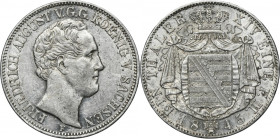 Germany, Kingdom of Saxony, Friedrich Augustus II, Thaler Dresden 1845 F