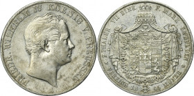 Germany, Kingdom of Prussia, Friedrich Wilhelm IV, 2 Thaler Berlin 1845 A
