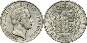 Germany, Kingdom of Prussia, Friedrich Wilhelm IV, Thaler Berlin 1846 A