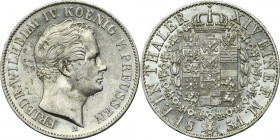 Germany, Kingdom of Prussia, Friedrich Wilhelm IV, Thaler Berlin 1851 A