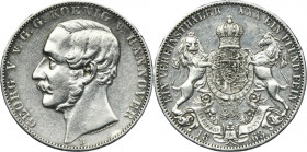 Germany, Kingdom of Hannover, Georg V, Thaler Hannover 1863 B