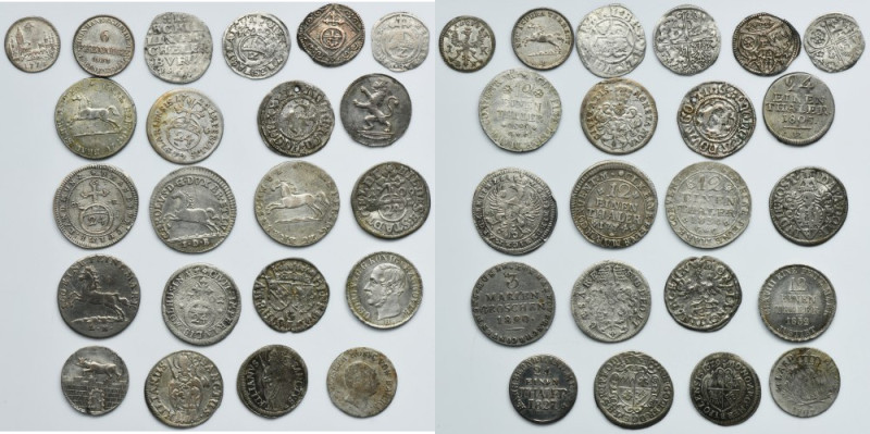 Lot, Germany, Mix of coins (22 pcs.) Lot of 22 German coins of various denominat...