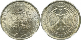 Germany, Weimar Republic, 5 Mark Berlin 1931 A - Oak - NGC MS64