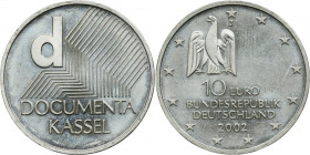 Germany, 10 Euro Hamburg 2002 J - Documenta Exhibition of Contemporary Art 2002