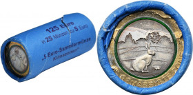 Bank roll, Germany, 5 Euro (25 pcs.) - Gemassigte zone