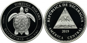 Nicaragua, 10 Córdobas Karlsfeld 2019 - PAslama Turtle