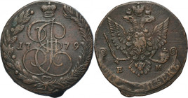 Russia, Catherine II, 5 Kopeck Jekaterinburg 1770 EM