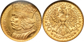 20 złotych 1925 Chrobry - GCN MS62