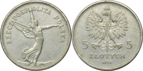 Nike, 5 złotych Warszawa 1928