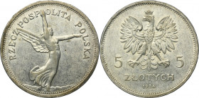 Nike, 5 złotych Bruksela 1928