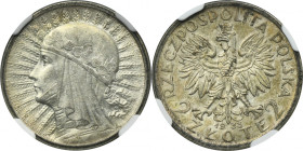 Głowa Kobiety, 2 złote 1933 - NGC MS60