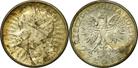 Głowa Kobiety, 2 złote 1933