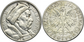 Sobieski, 10 złotych 1933