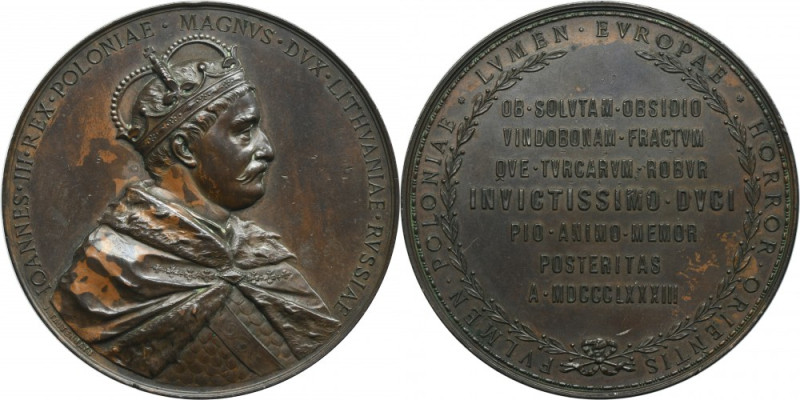 Medal 200th Anniversary of the Relief of Vienna 1883 Extremely impressive medal ...