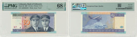 Lithuania, 10 Litu 2007 - PMG 68 EPQ