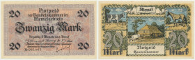 Memel, 20 Mark 1922