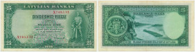 Latvia, 25 Latu 1938 - A -