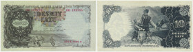 Latvia, 10 Lati 1940