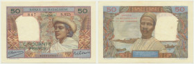 Madagascar, 50 Francs (1950-1951)