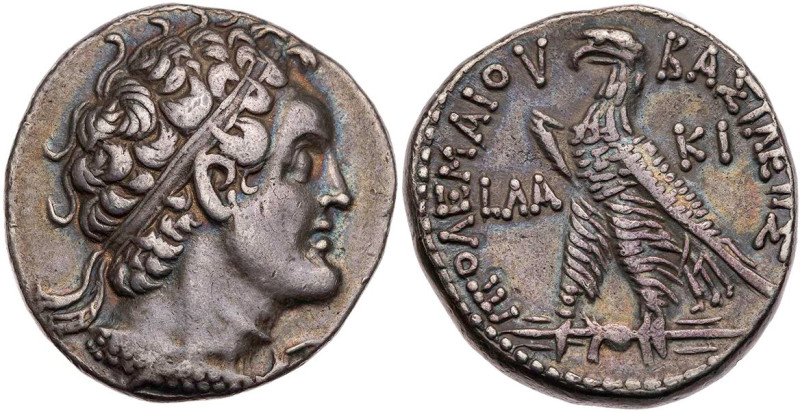 ÄGYPTEN KÖNIGREICH DER PTOLEMÄER
Ptolemaios VIII. Euergetes II., 145-116 v. Chr...