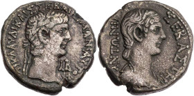 ÄGYPTEN ALEXANDRIA
Claudius, 41-54 n. Chr. BI-Tetradrachme 41/42 n. Chr. (= Jahr 2) Vs.: Kopf des Claudius mit Lorbeerkranz n. r., rechts im Feld Jah...