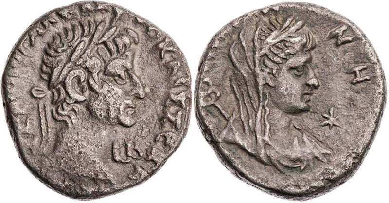 ÄGYPTEN ALEXANDRIA
Galba, 68/69 n. Chr. BI-Tetradrachme 68/69 n. Chr. (= Jahr 2...